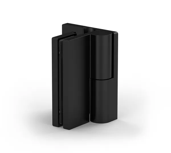 Arta shower door hinge, glass-wall 90°