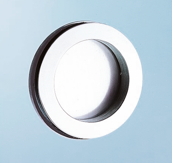 Finger pull, Round, 6 mm glass