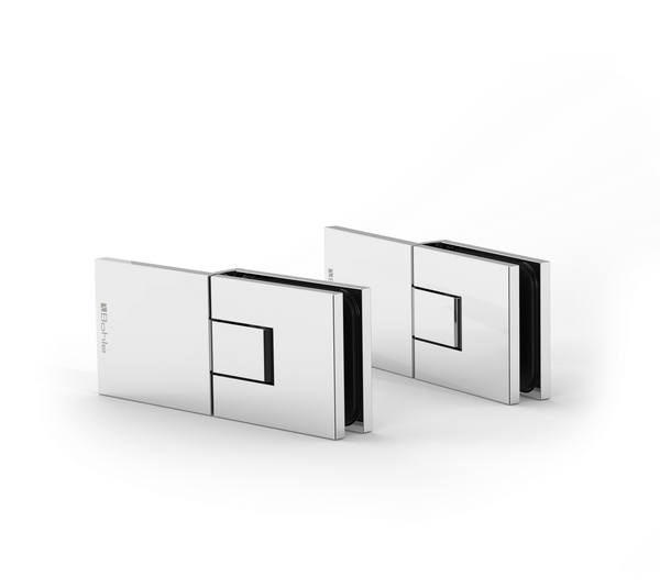 Paumelles de douche Juna®, verre-mur 180°