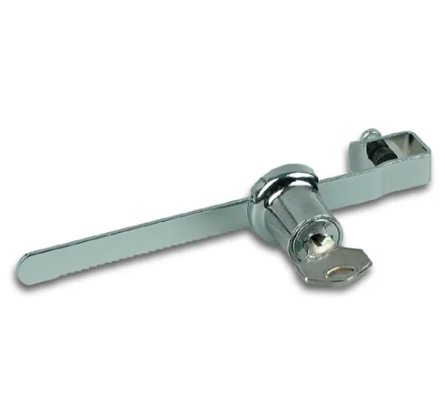 Serrure de porte coulissante en verre avec crémaillère