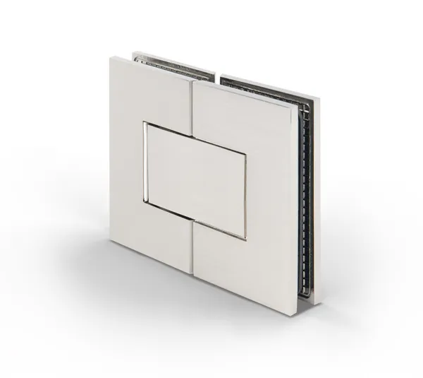 Bilbao Premium shower door hinge, glass-glass 180° 