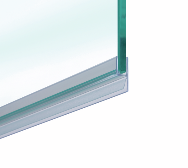 Junta para puerta de ducha con tope frontal de 180°