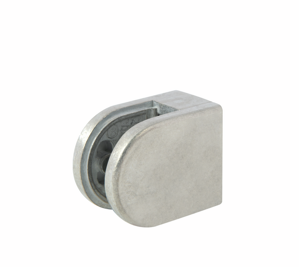 Clamp fixing D-shaped 50 x 40 mm