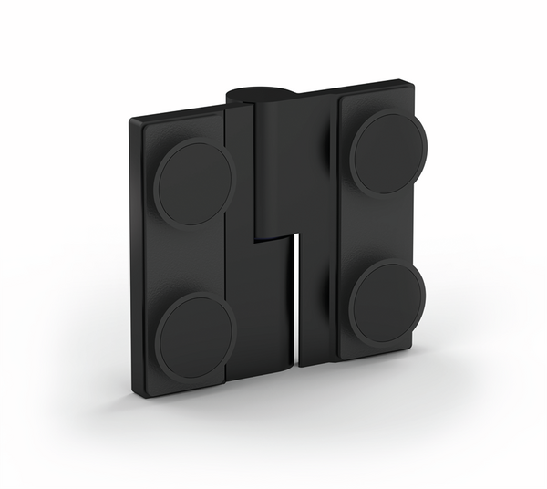 Shower door hinge Arta FM, glass-glass 135-180° 