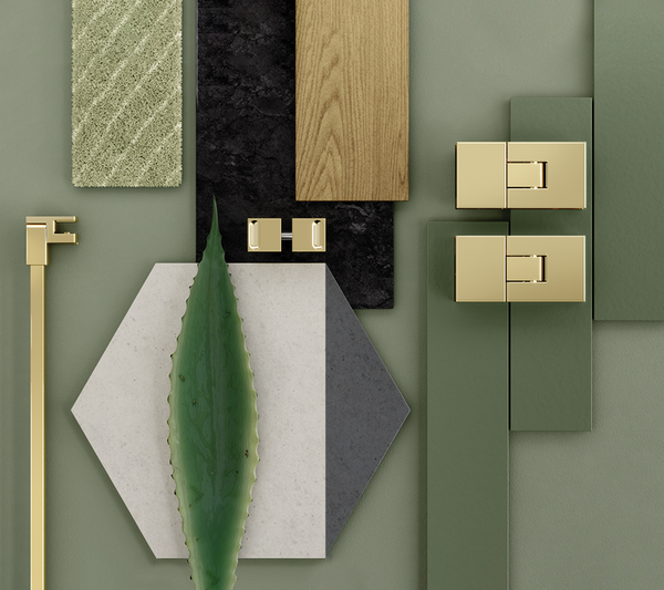 Bisagra para puerta de ducha Juna®, vidrio-pared 90°