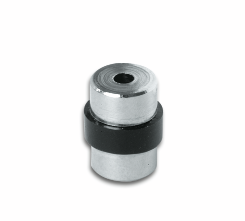 Glass shelf support glass - wood