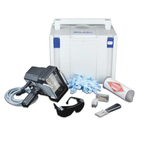 Professzionális készlet kézi reflektorral