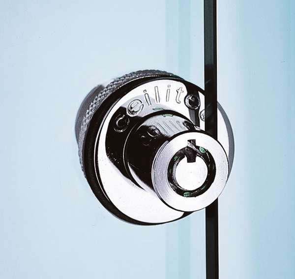 Lock, 6 mm & 10 mm glass