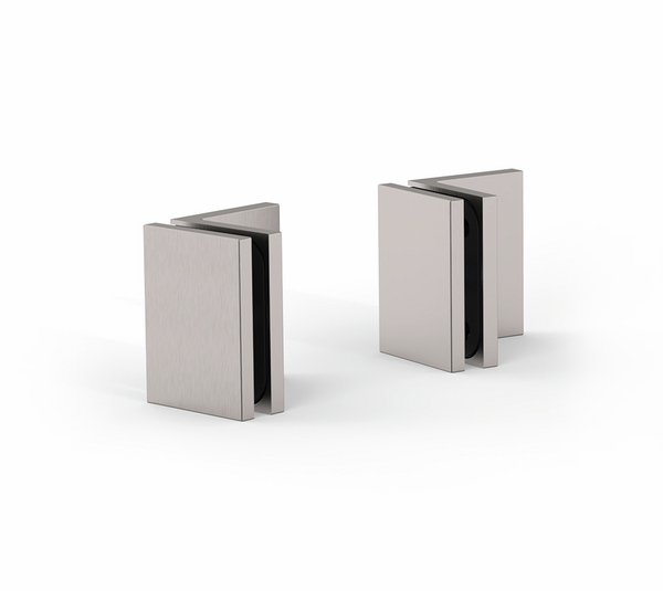 Angle connector Juna®, glass-wall 90°