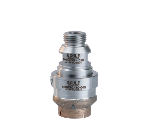 Forets diamantés industriels avec bague fraisée