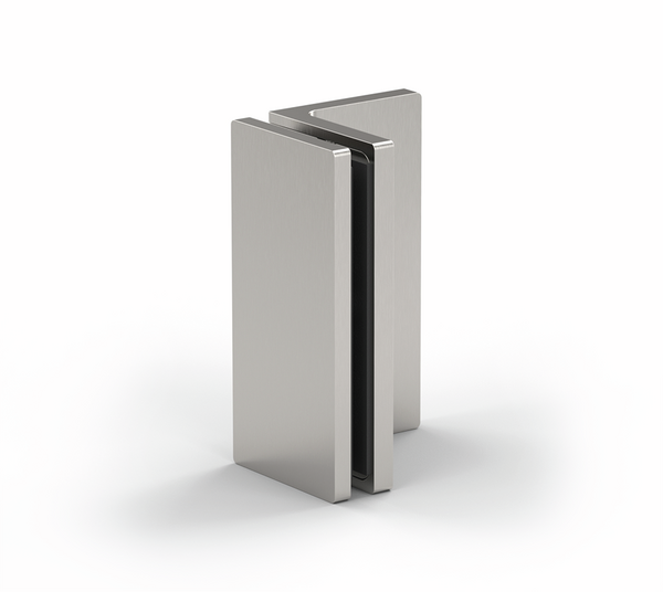 Connettore angolare Madrid vetro-muro 90°