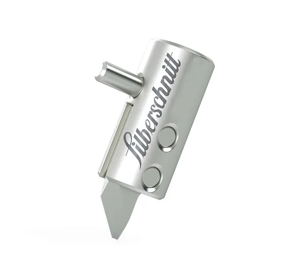 Silberschnitt® blade in metal holder 432