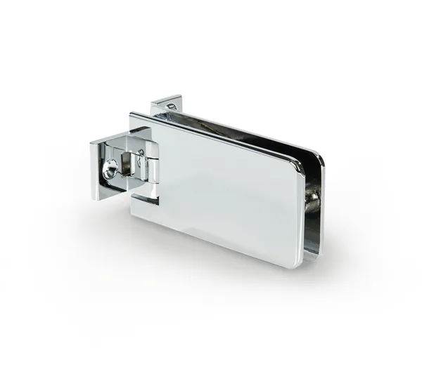 Granada shower door hinge, glass-wall 90°