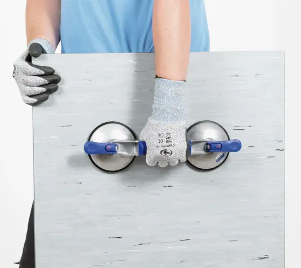 Ventosa Veribor® blue line con labio sellador