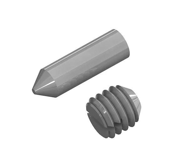 Silberschnitt® HM-Achse mit Gewindestift