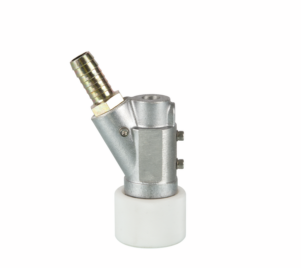 Blasting gun with union nut