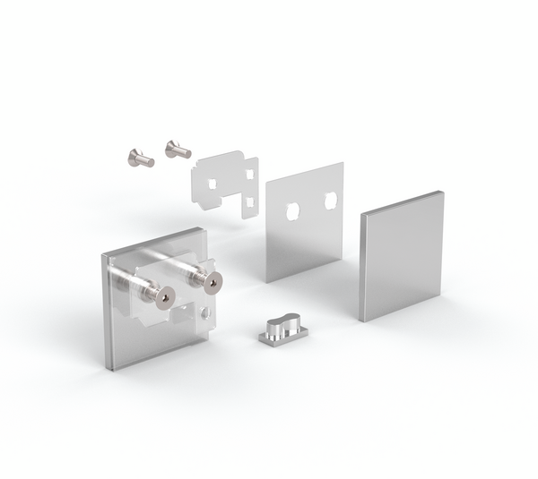 MasterTrack® ST Montage-Set Glas