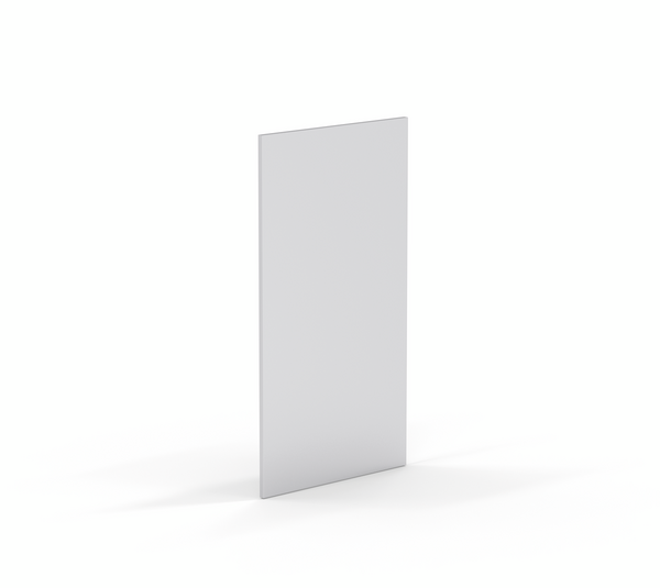 VetroMount® Slim end cap for U-shaped floor profile