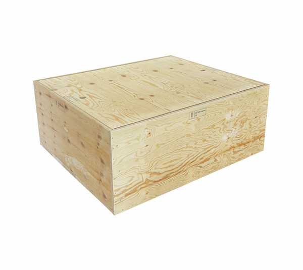 Wooden transport box