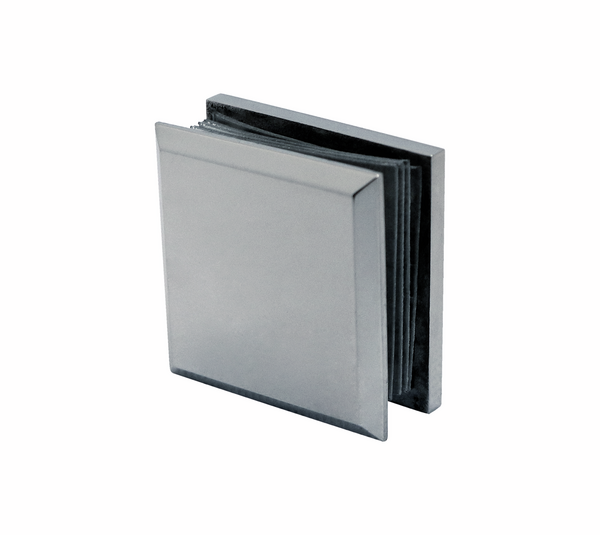 Barcelona clamp, glass-wall 90°