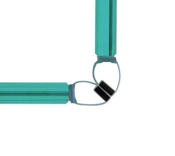 Guarnizione autoadesiva porta doccia, magnete a 90° per porta a battente