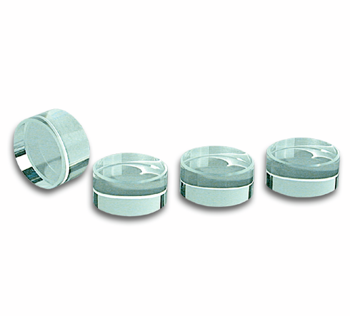 Glass shelf support round borosilicate glass