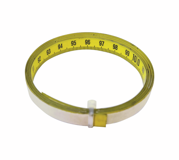 Skálával ellátott szalag, öntapadós PAM - külön, balról jobbra növekvő