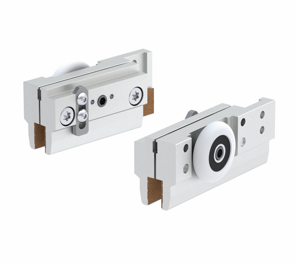 MasterTrack® ST sliding door set corner shower