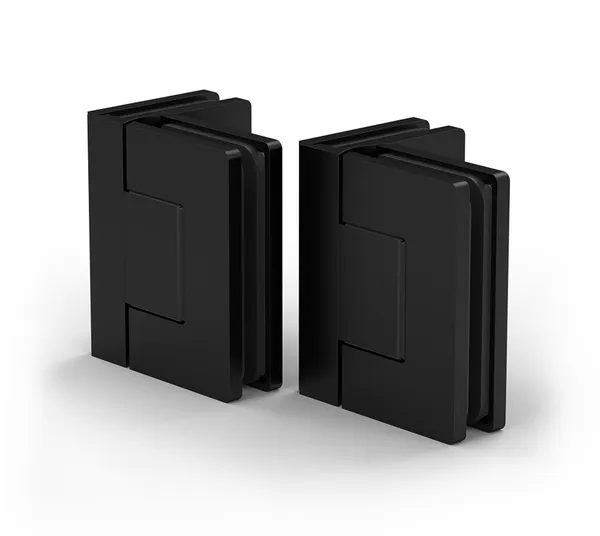 Santos shower door hinge, glass-glass 90°