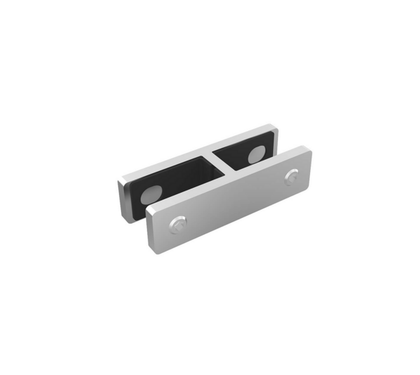 Connector glass-glass 180°, for 16.76 - 19 mm
